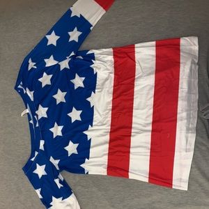 American flag long sleeve